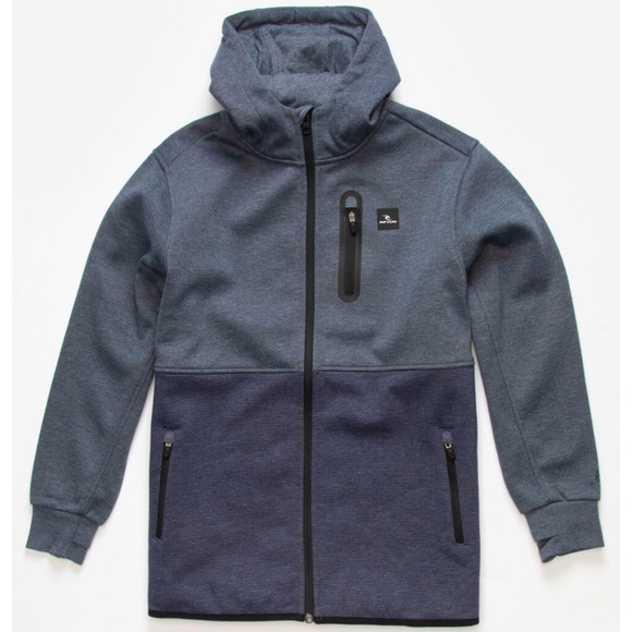 NWT. Rip Curl Anti Series Boys Departed Jacket. Navy. 14/L. - Picture 5 of 5